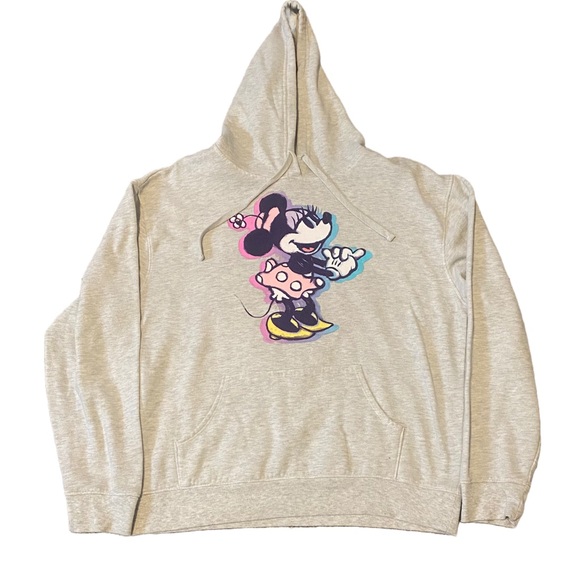 Disney Tops - 💫💕EUC Disney Minnie Mouse hoodie 💕💫 Size XL